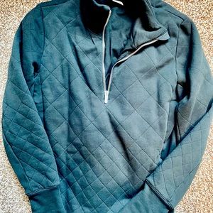 Lululemon Quilted 1/4 Zip Sweatshirt
